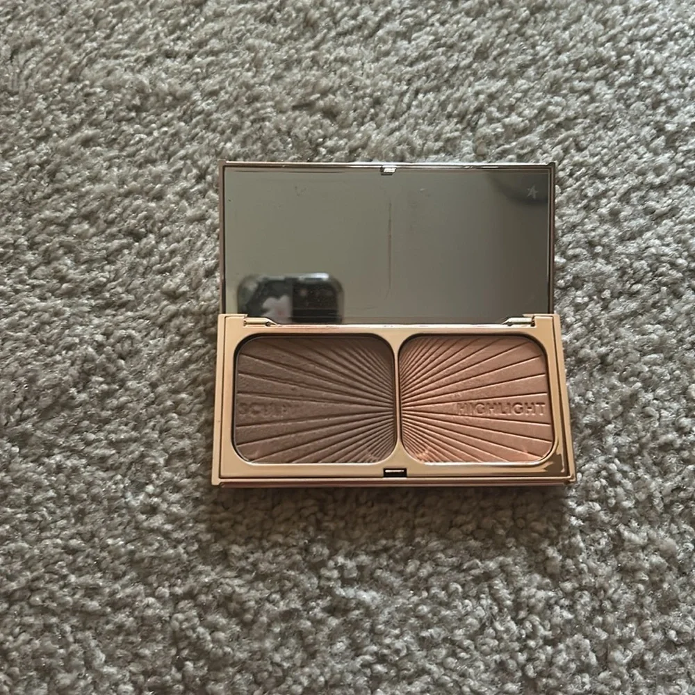 Charlotte Tilbury Filmstar Bronze & Glow Contour Highlighter Palette Medium/Dark